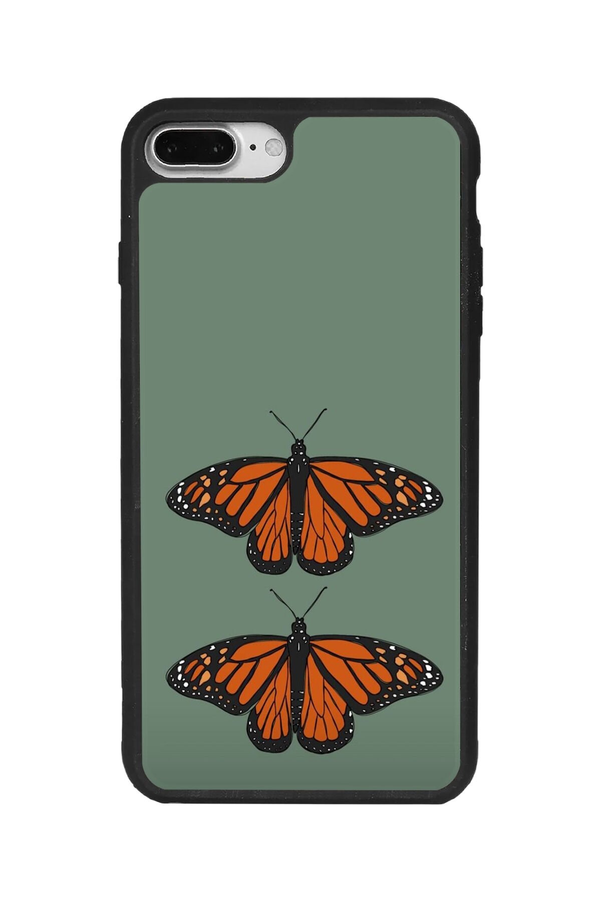 Apple iPhone 7 Plus Siyah Silikon Kılıf Çiziklere ve Darbelere Karşı Koruma