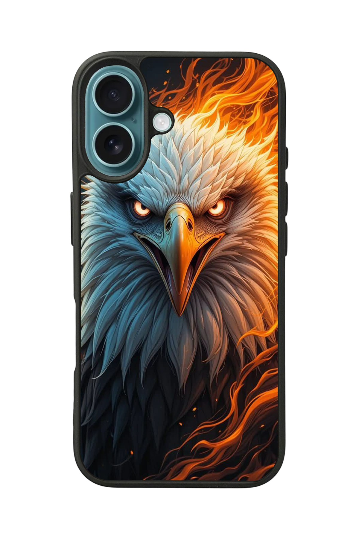 iPhone 16 Uyumlu Besiktas Tasarımlı Glossy Premium Kılıf