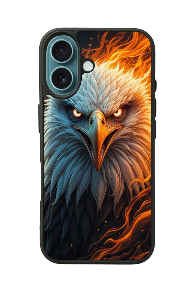 iPhone 16 Uyumlu Besiktas Tasarımlı Glossy Premium Kılıf