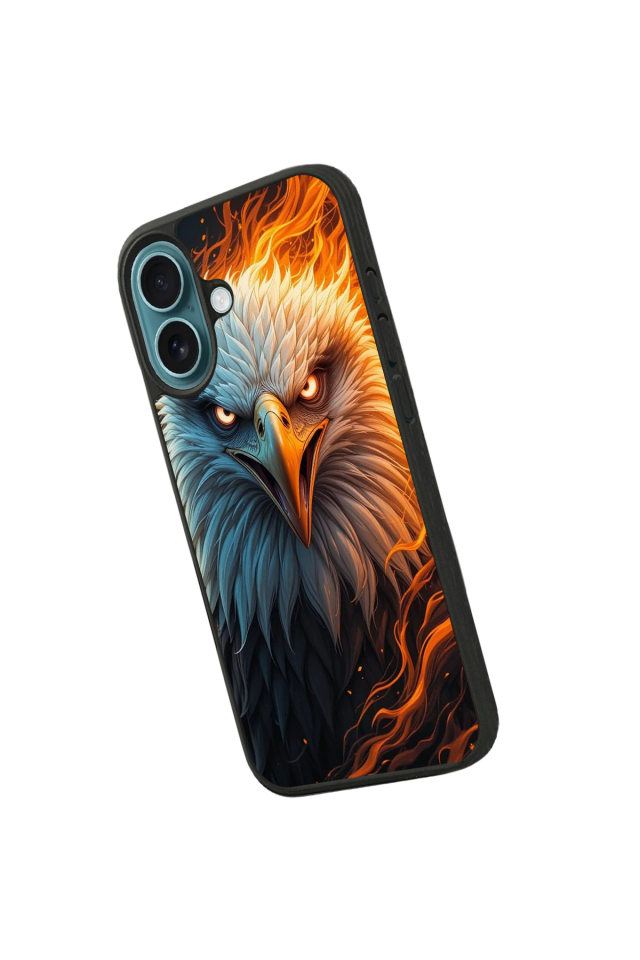 iPhone 16 Uyumlu Besiktas Tasarımlı Glossy Premium Kılıf