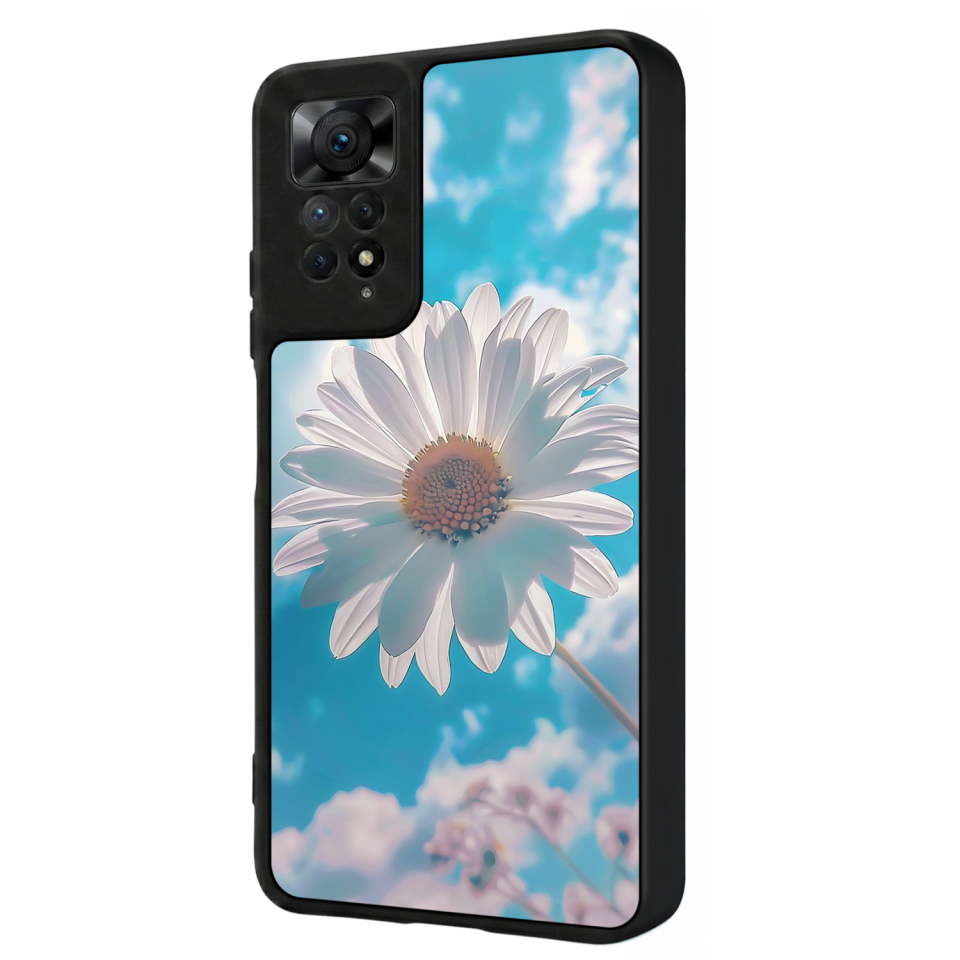 Xiaomi Redmi Note 12 Pro Uyumlu Cicek Tasarımlı Glossy Premium Kılıf