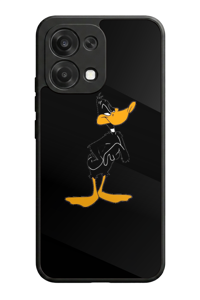 Oppo A6 Pro Uyumlu Daffy duck Tasarımlı Glossy Premium Kılıf