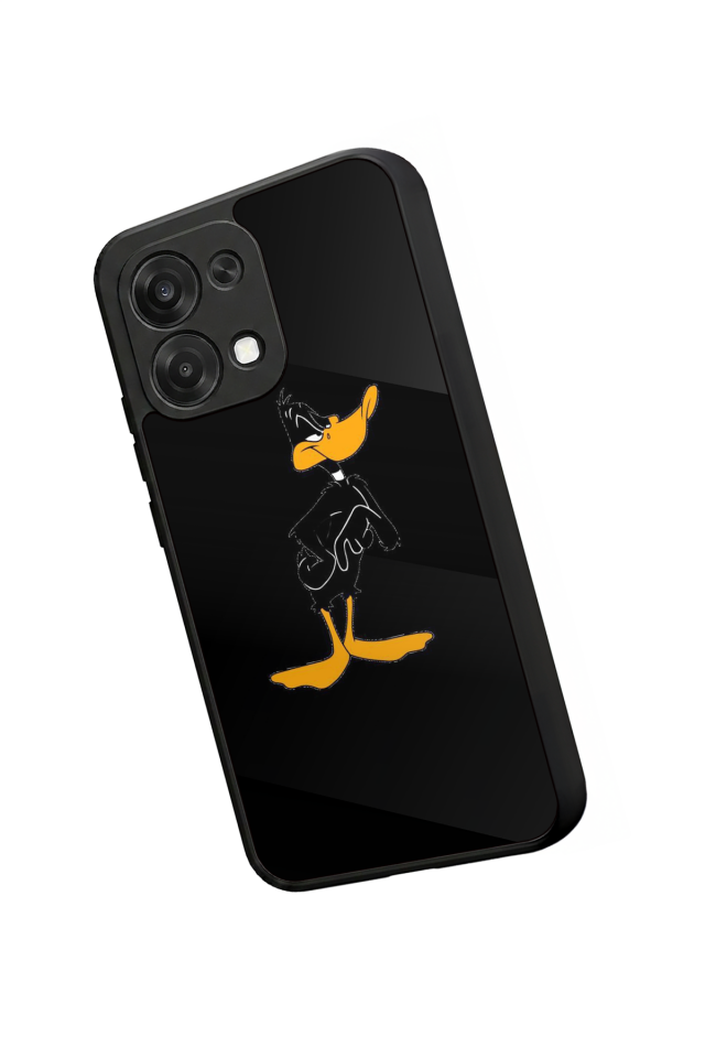 Oppo A6 Pro Uyumlu Daffy duck Tasarımlı Glossy Premium Kılıf