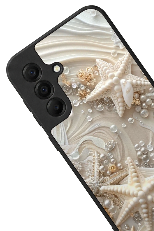 Samsung Galaxy A17 Uyumlu  İnci Tasarımlı Glossy Premium Kılıf