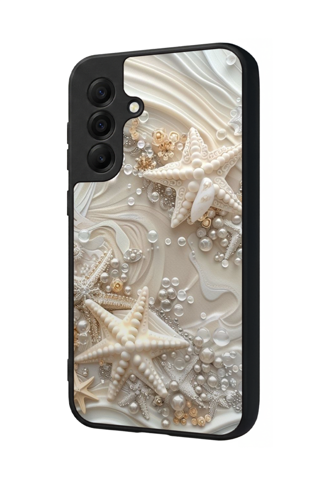 Samsung Galaxy A17 Uyumlu  İnci Tasarımlı Glossy Premium Kılıf