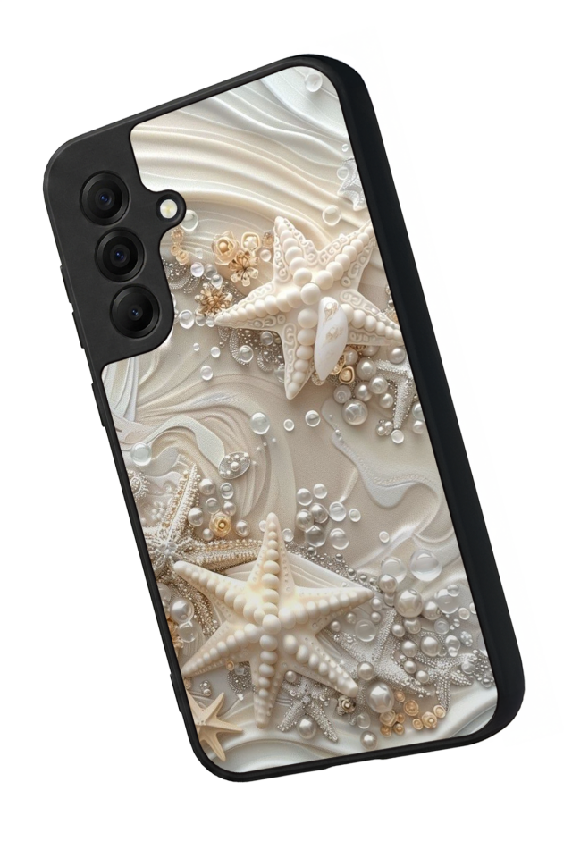 Samsung Galaxy A17 Uyumlu  İnci Tasarımlı Glossy Premium Kılıf