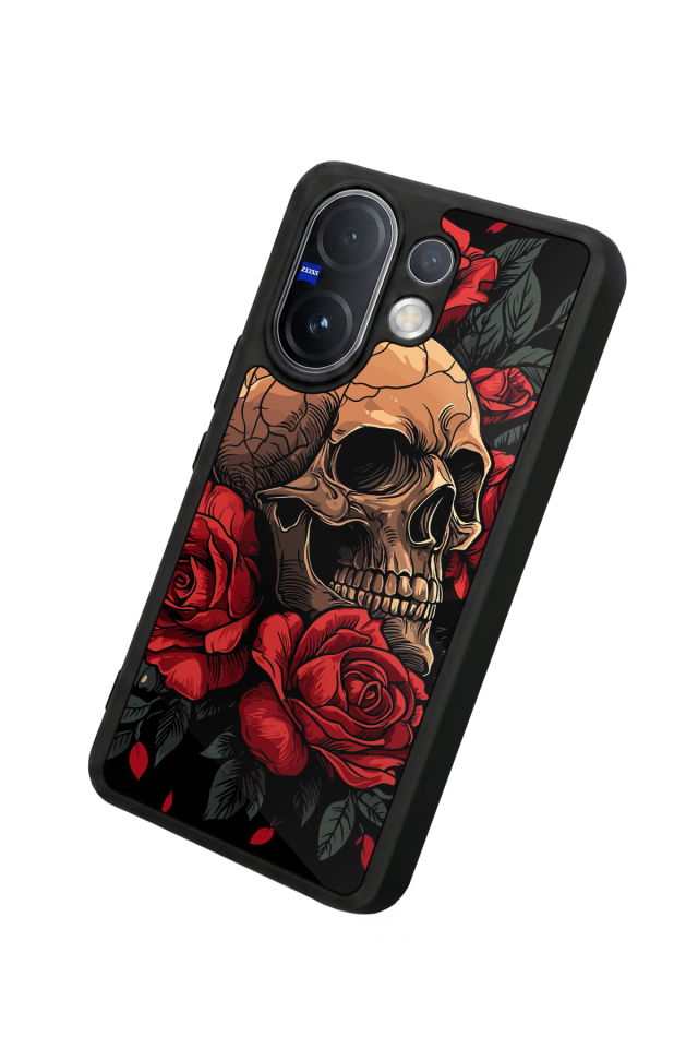 Vivo V60 Uyumlu KuruKafa Tasarımlı Glossy Premium Kılıf
