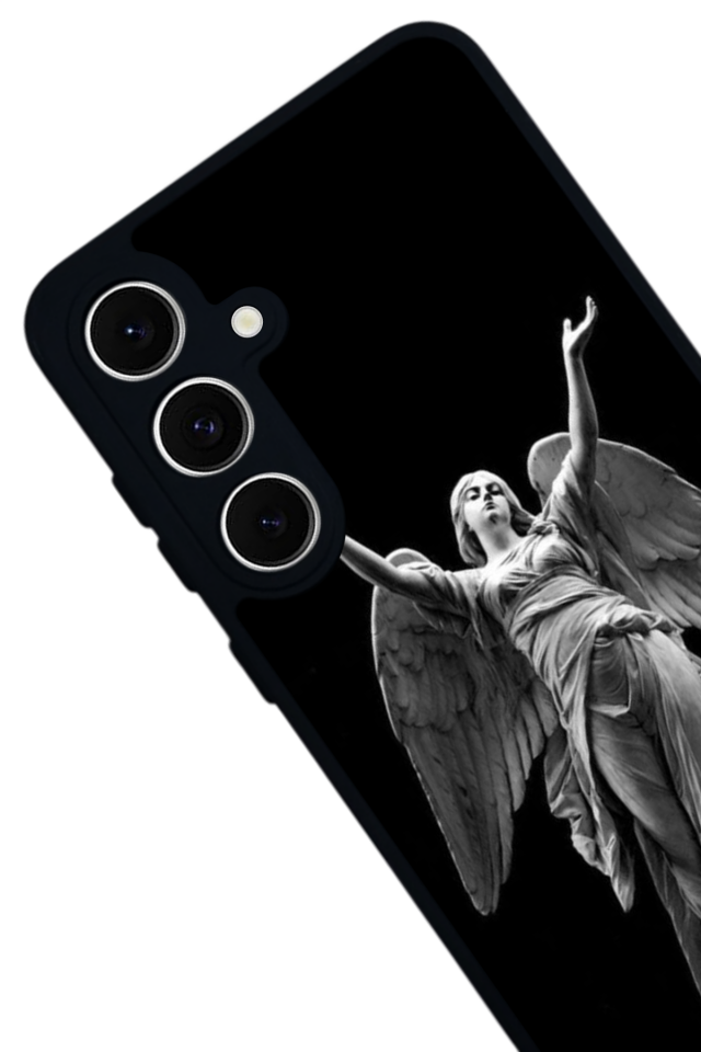 Samsung Galaxy A16 Uyumlu Melek Tasarımlı Glossy Premium Kılıf