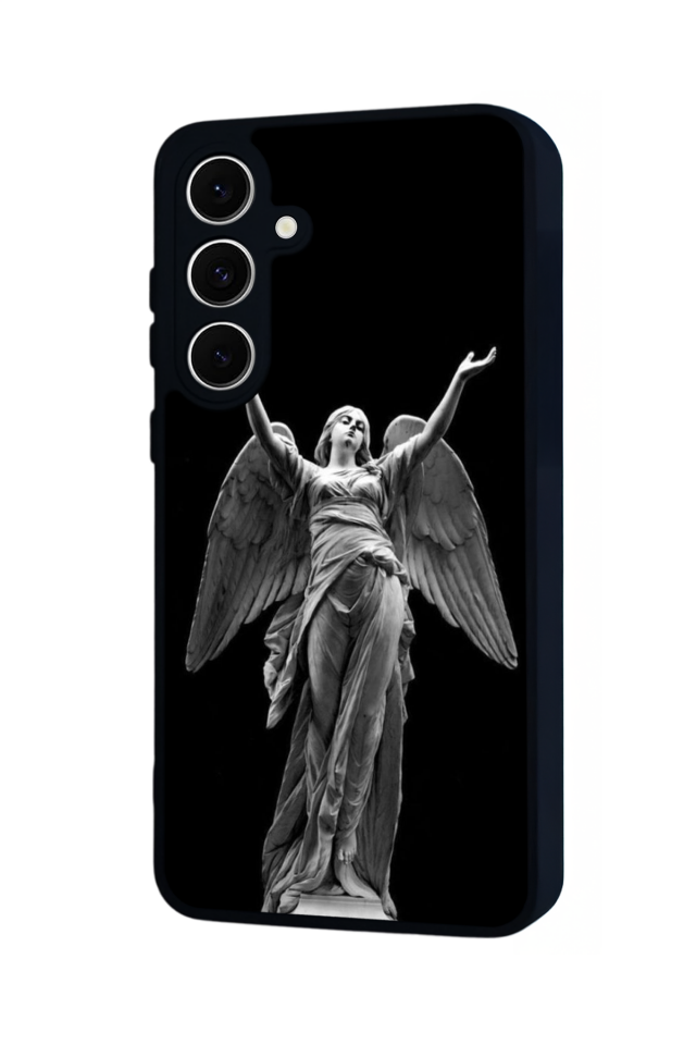 Samsung Galaxy A16 Uyumlu Melek Tasarımlı Glossy Premium Kılıf