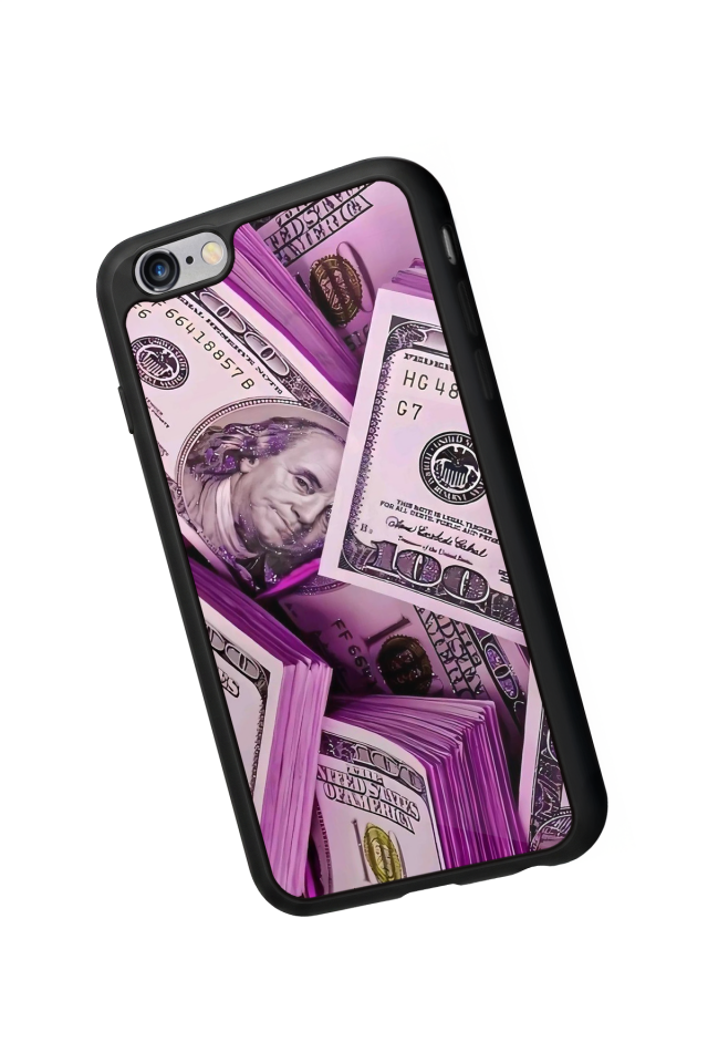 iPhone 6 Plus Uyumlu Money Para Tasarımlı Glossy Premium Kılıf