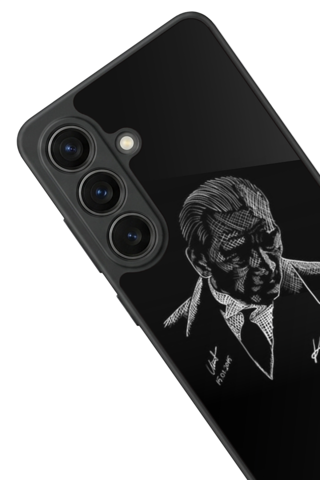 Samsung Galaxy S26 Uyumlu Mustafa Kemal Ataturk Tasarımlı Glossy Premium Kılıf