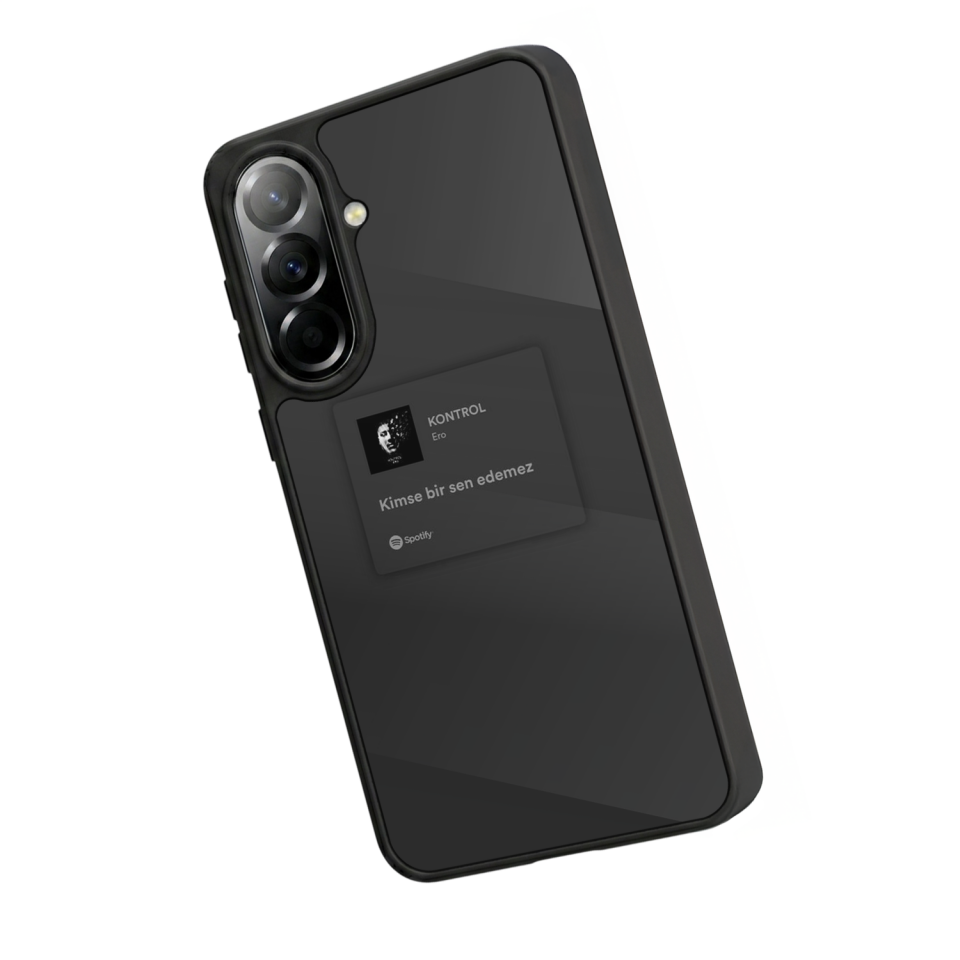 Samsung Galaxy A37 Uyumlu Sarki Sozleri Tasarımlı Glossy Premium Kılıf