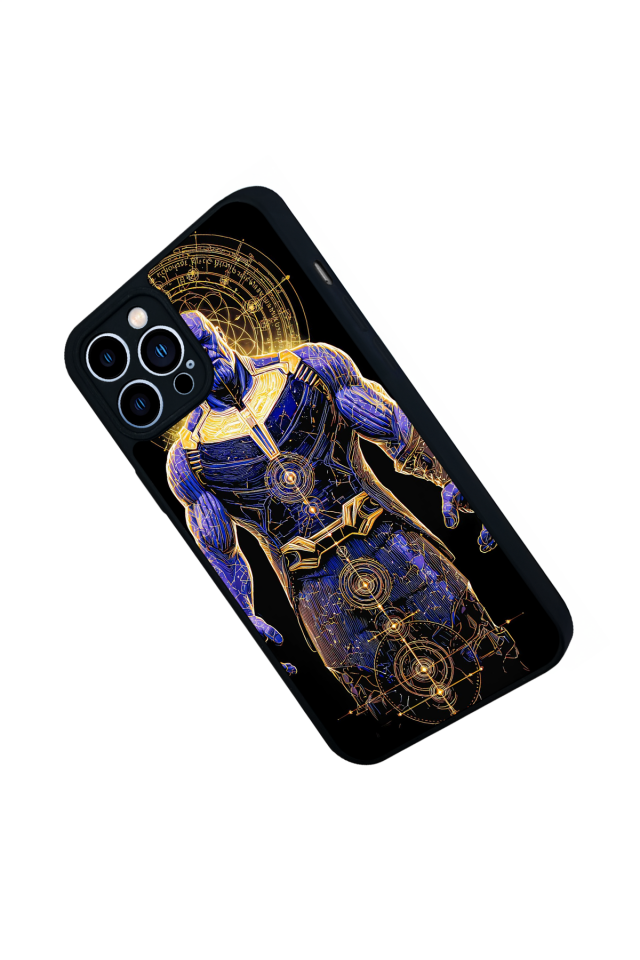 iPhone 12 Pro Max Uyumlu Thanos Tasarımlı Glossy Premium Kılıf