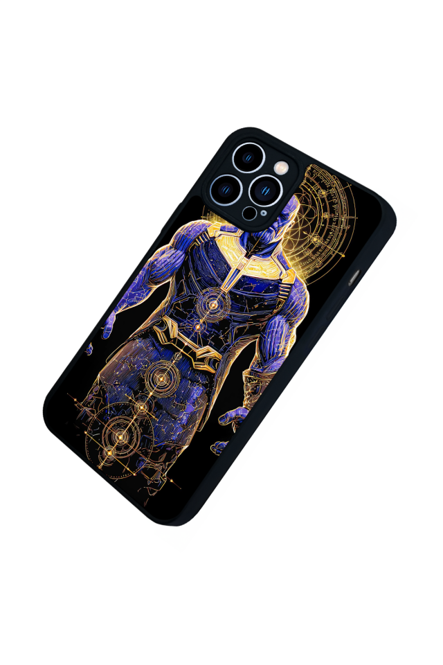 iPhone 12 Pro Max Uyumlu Thanos Tasarımlı Glossy Premium Kılıf