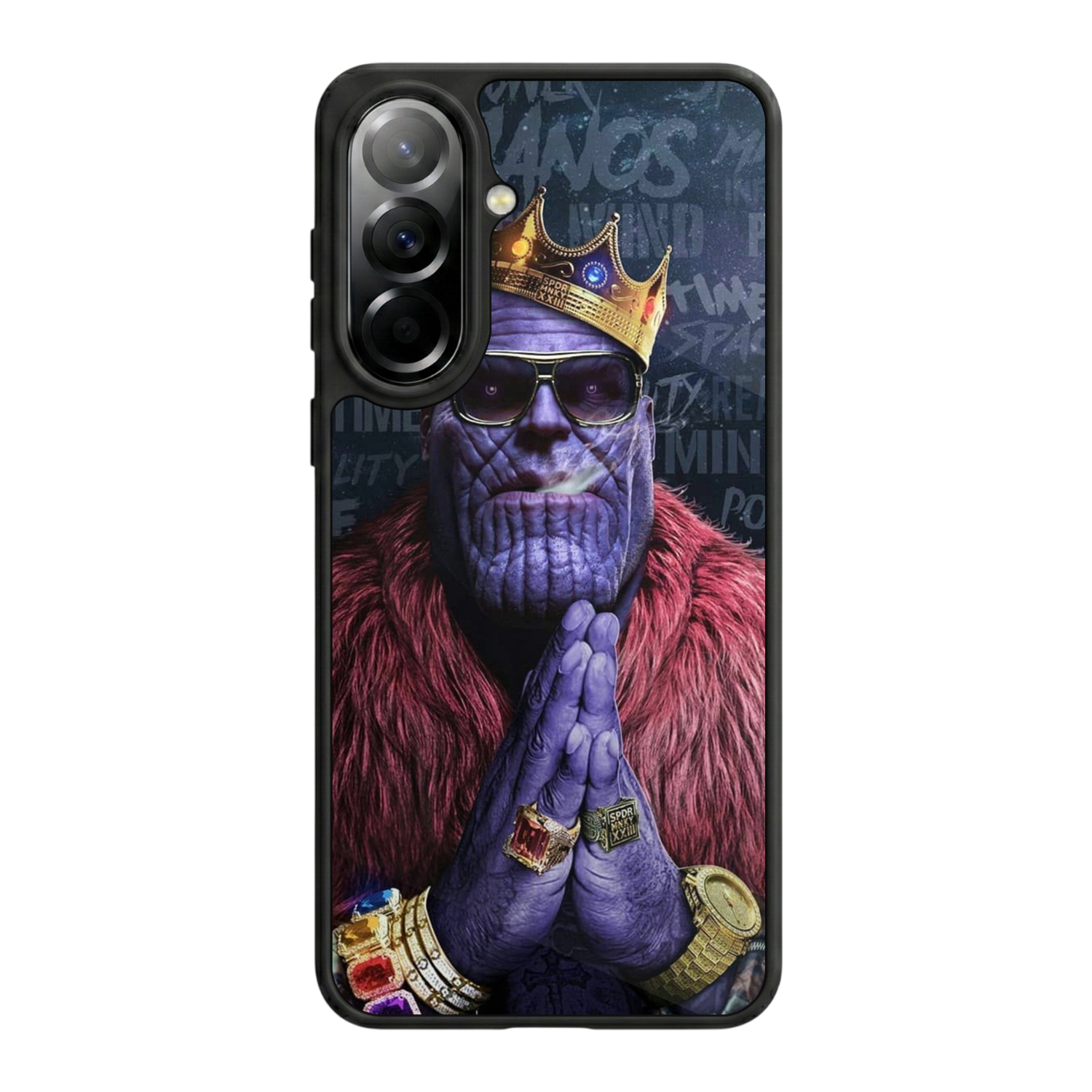 Samsung Galaxy A57 Uyumlu Thanos Tasarımlı Glossy Premium Kılıf