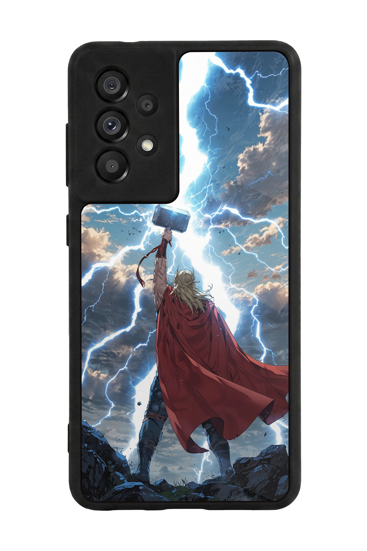 Samsung Galaxy A73 Uyumlu Thor Tasarımlı Glossy Premium Kılıf