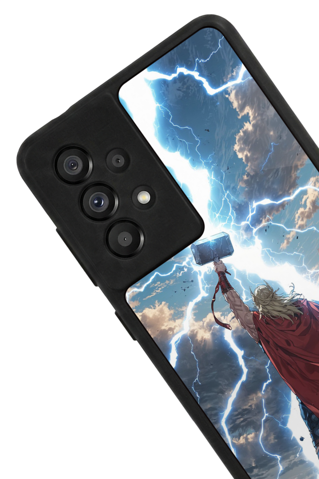 Samsung Galaxy A73 Uyumlu Thor Tasarımlı Glossy Premium Kılıf