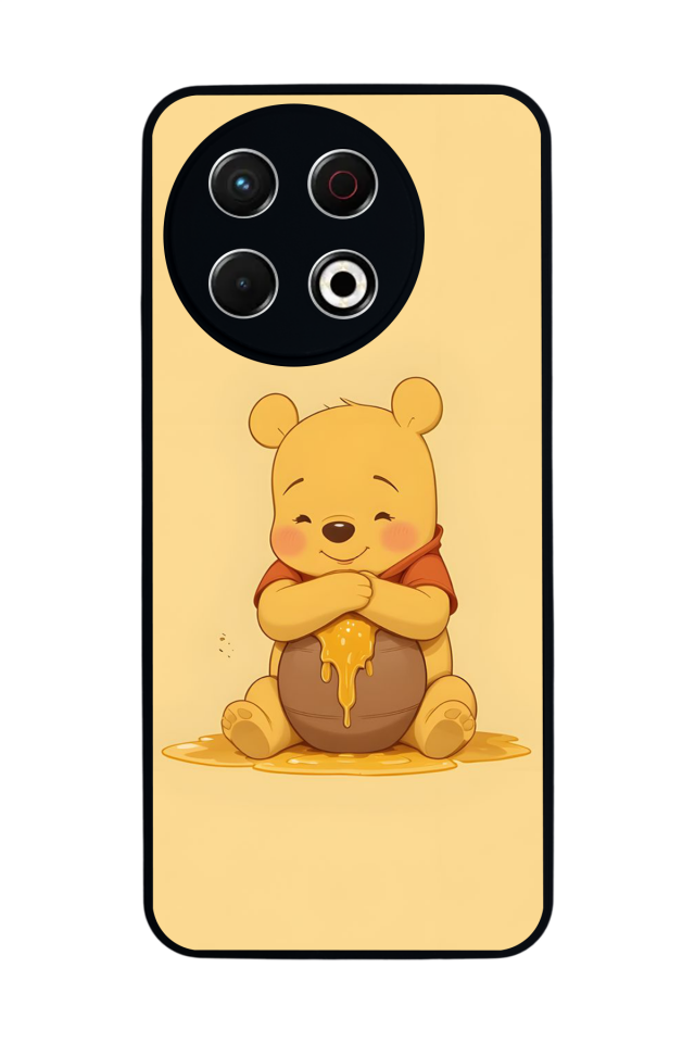 Tecno Spark 30 Pro Uyumlu Winnie Tasarımlı Glossy Premium Kılıf