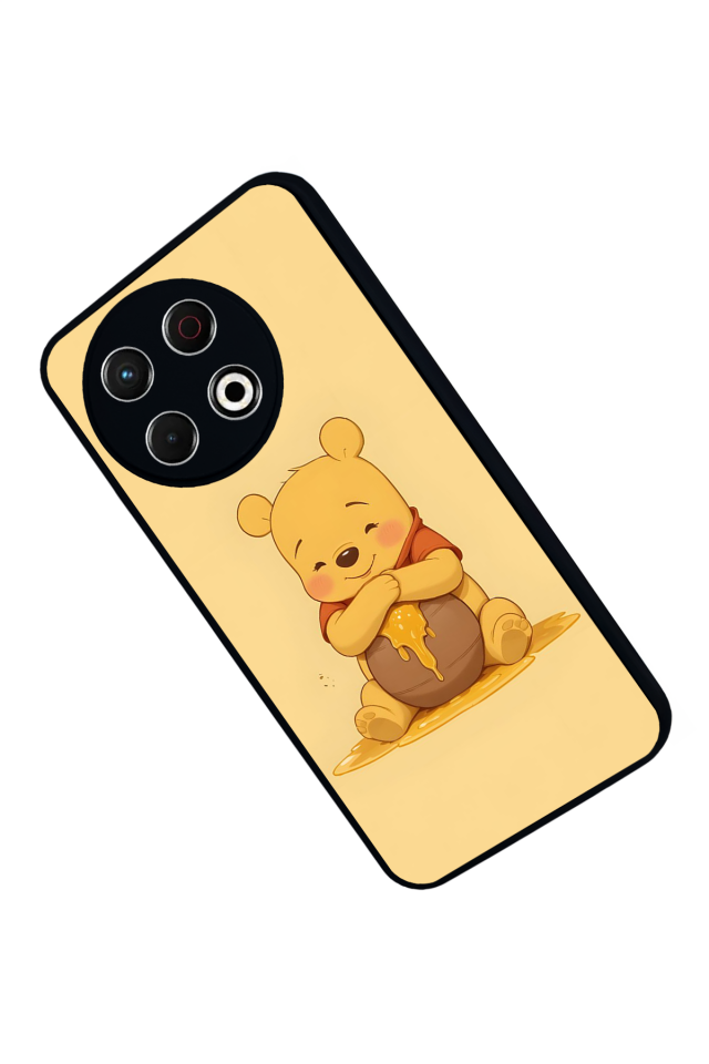 Tecno Spark 30 Pro Uyumlu Winnie Tasarımlı Glossy Premium Kılıf