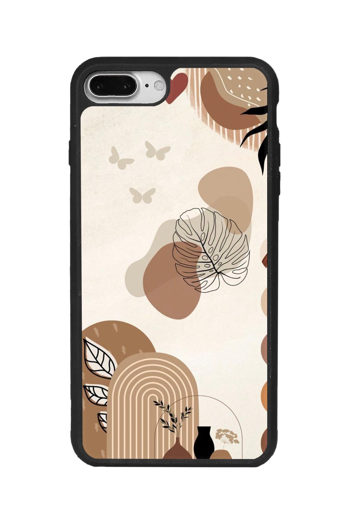 Apple iPhone 7 Plus Siyah Silikon Kılıf Çiziklere ve Darbelere Karşı Koruma