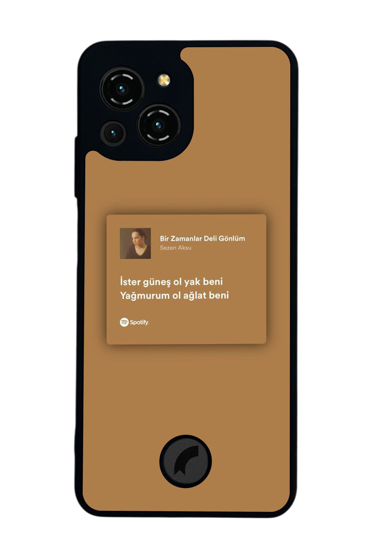 Reeder S23 Pro Max Uyumlu Sarki Sozleri Tasarımlı Glossy Premium Kılıf