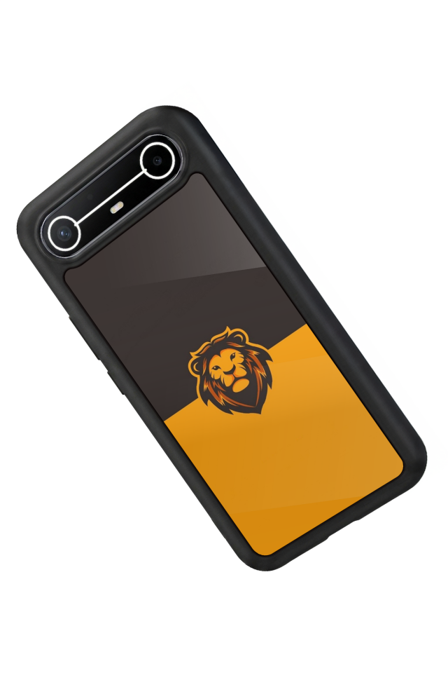 Tecno Spark Slim 5G Uyumlu Aslan Tasarımlı Glossy Premium Kılıf