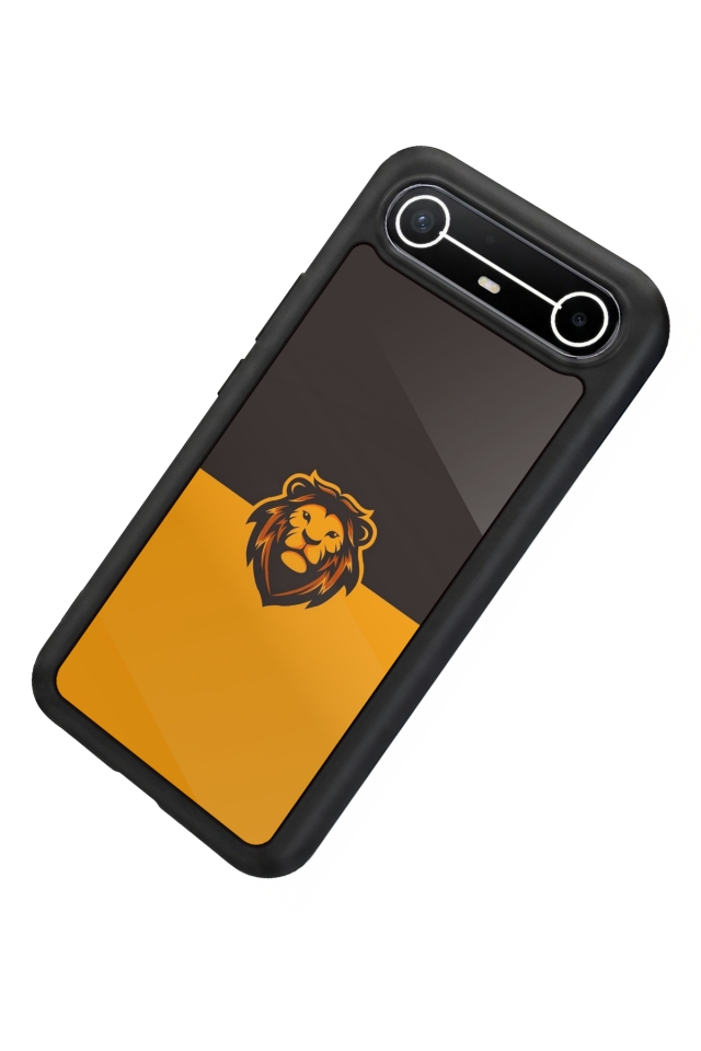 Tecno Spark Slim 5G Uyumlu Aslan Tasarımlı Glossy Premium Kılıf