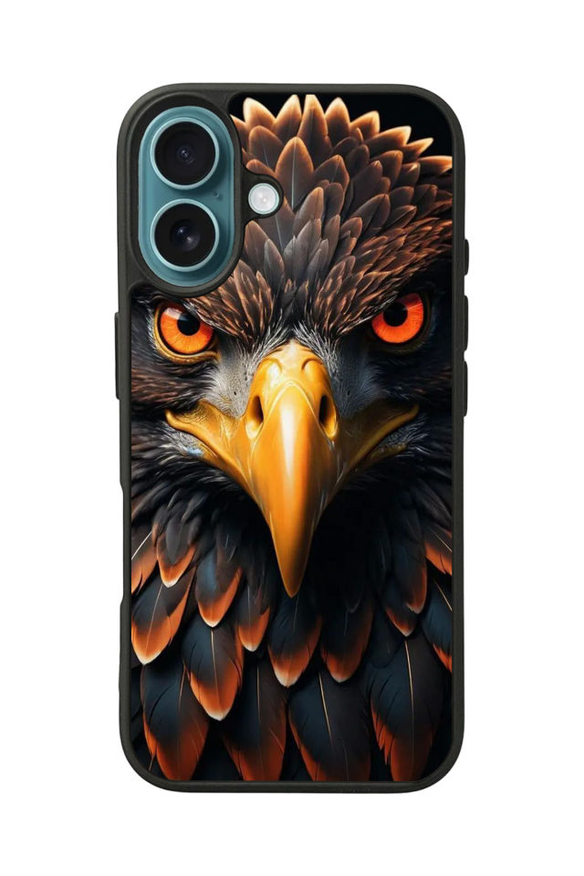 iPhone 16 Uyumlu Besiktas Tasarımlı Glossy Premium Kılıf