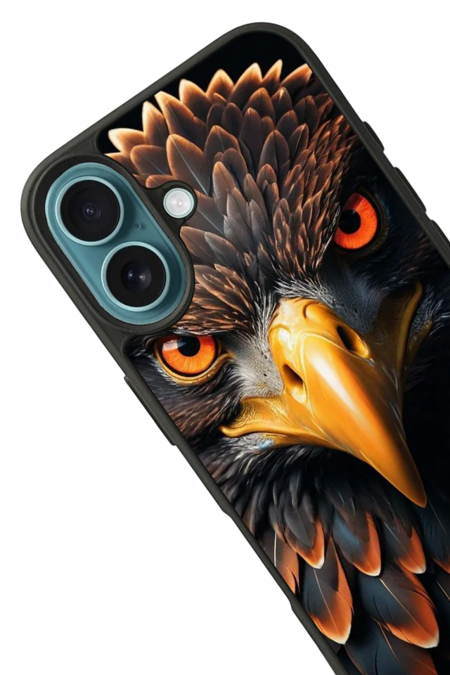 iPhone 16 Uyumlu Besiktas Tasarımlı Glossy Premium Kılıf
