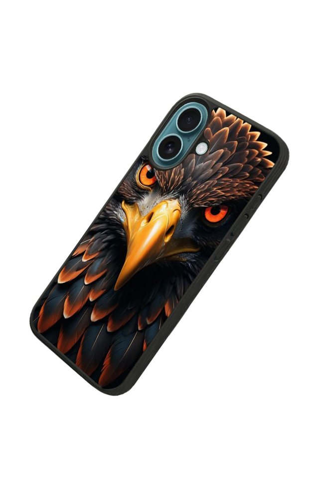 iPhone 16 Uyumlu Besiktas Tasarımlı Glossy Premium Kılıf