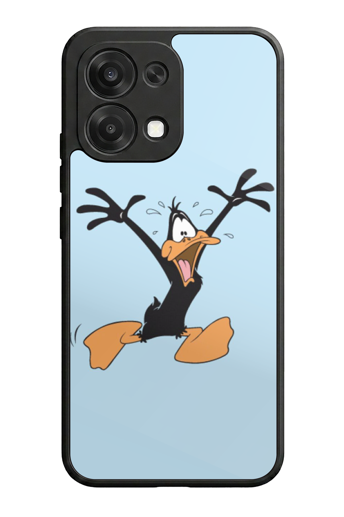 Oppo A6 Pro Uyumlu Daffy duck Tasarımlı Glossy Premium Kılıf