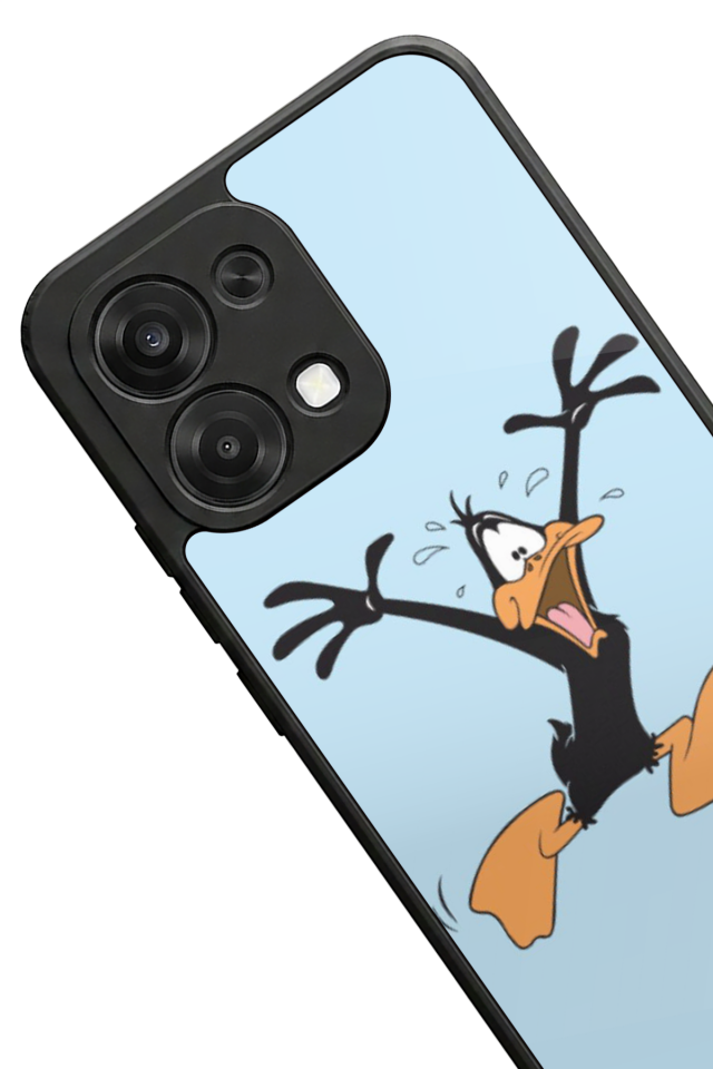 Oppo A6 Pro Uyumlu Daffy duck Tasarımlı Glossy Premium Kılıf