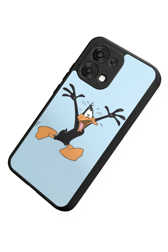 Oppo A6 Pro Uyumlu Daffy duck Tasarımlı Glossy Premium Kılıf