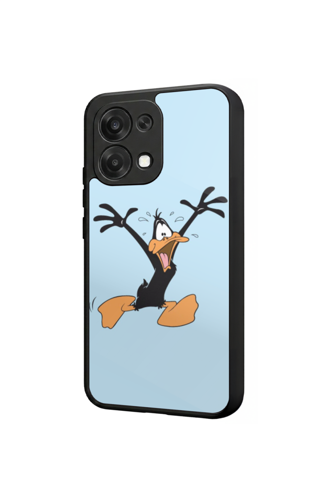 Oppo A6 Pro Uyumlu Daffy duck Tasarımlı Glossy Premium Kılıf