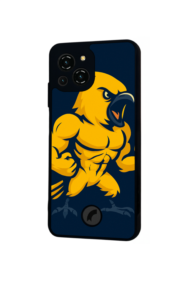 Reeder S23 Pro Max Uyumlu Fenerbahce Tasarımlı Glossy Premium Kılıf