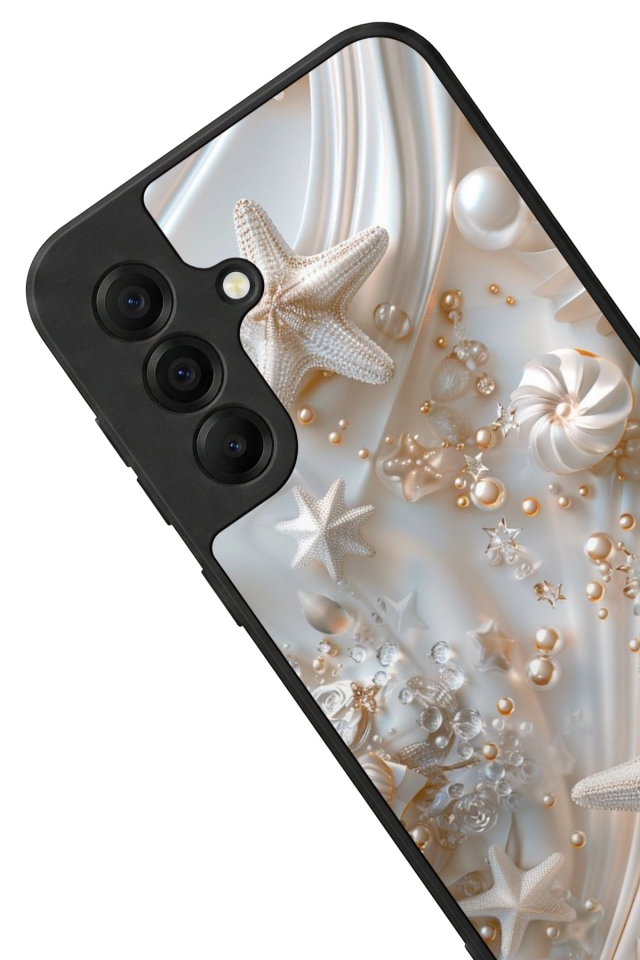 Samsung Galaxy A17 Uyumlu  İnci Tasarımlı Glossy Premium Kılıf