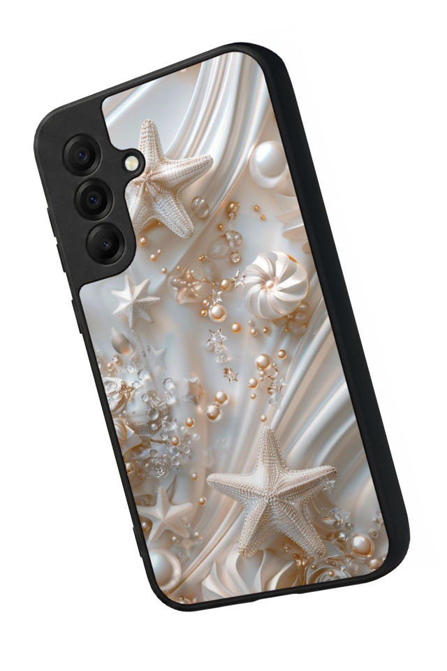 Samsung Galaxy A17 Uyumlu  İnci Tasarımlı Glossy Premium Kılıf