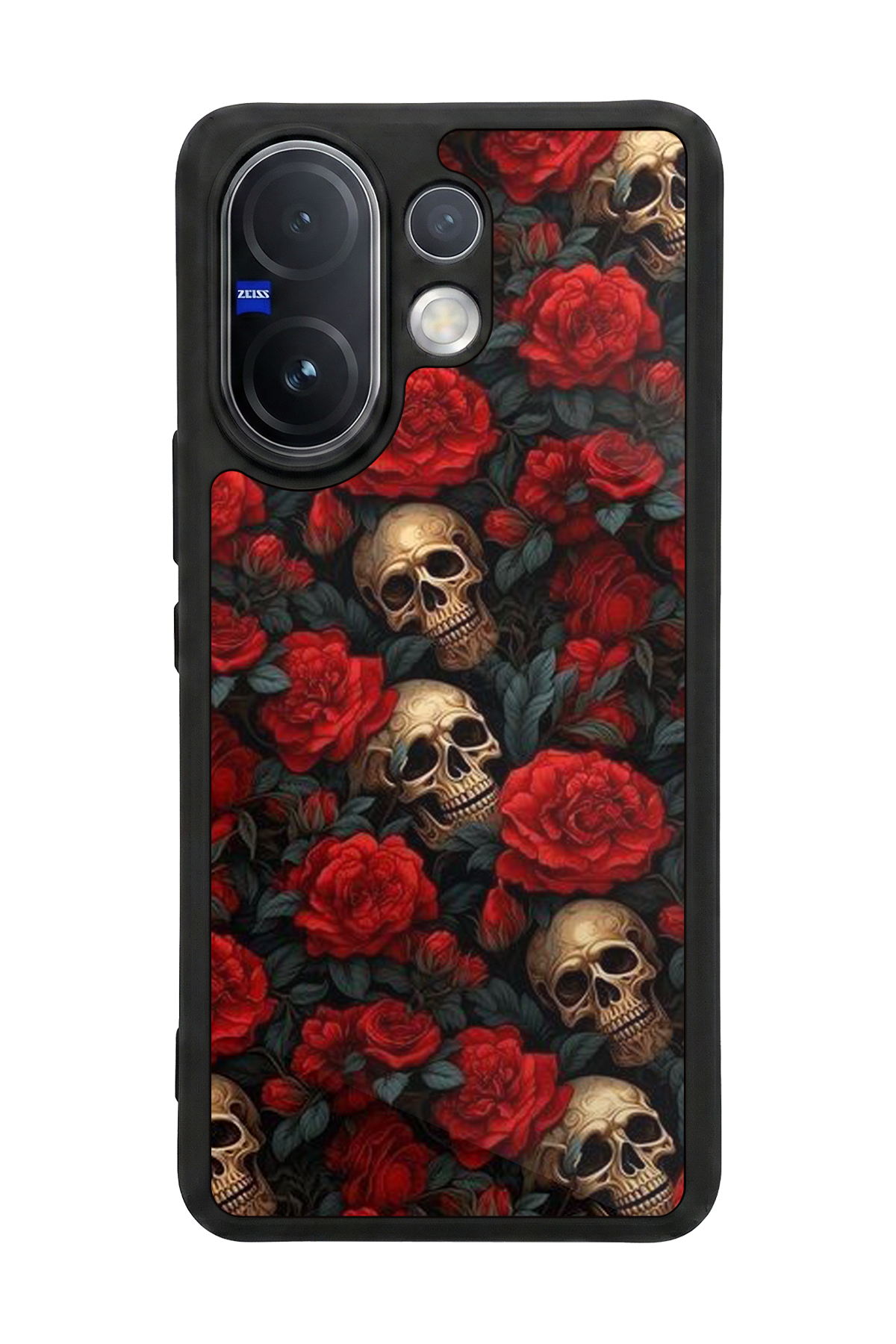 Vivo V60 Uyumlu KuruKafa Tasarımlı Glossy Premium Kılıf