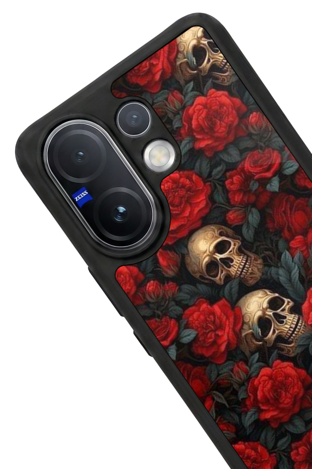Vivo V60 Uyumlu KuruKafa Tasarımlı Glossy Premium Kılıf