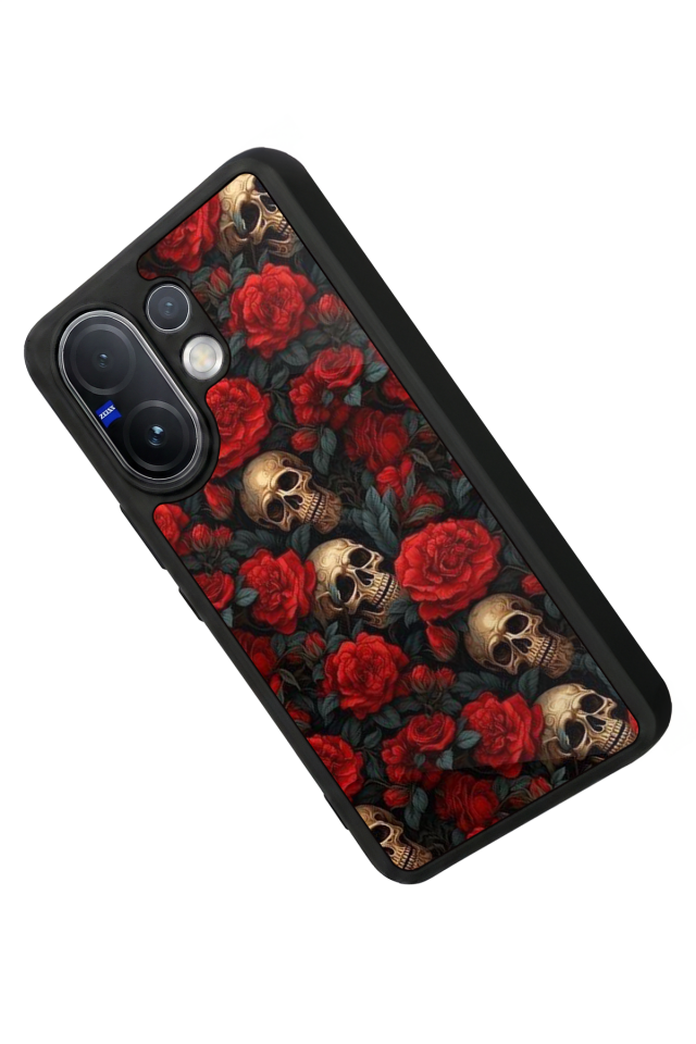 Vivo V60 Uyumlu KuruKafa Tasarımlı Glossy Premium Kılıf