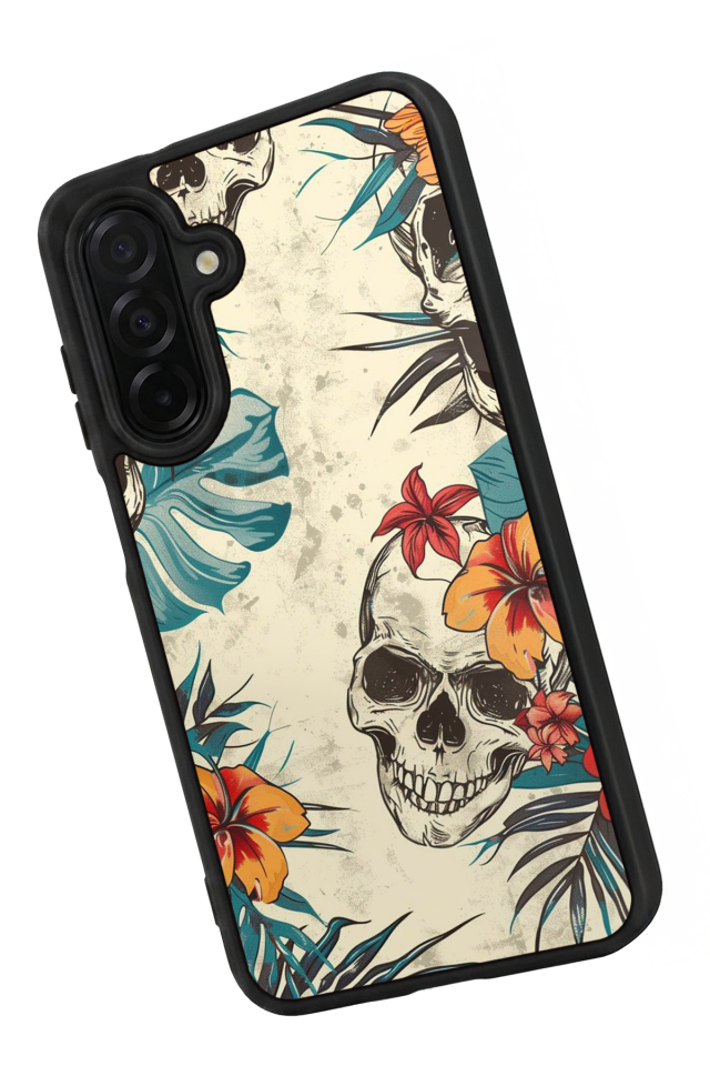 Samsung Galaxy A56 Uyumlu KuruKafa Tasarımlı Glossy Premium Kılıf