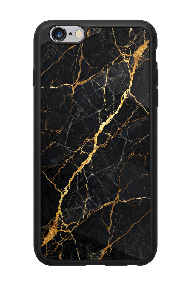 iPhone 6s Plus Uyumlu Mermer Marble Tasarımlı Glossy Premium Kılıf