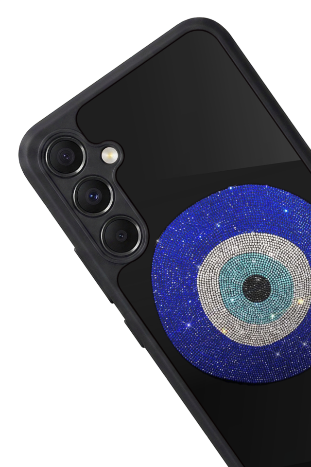 Samsung Galaxy A34 Uyumlu Nazar Tasarımlı Glossy Premium Kılıf