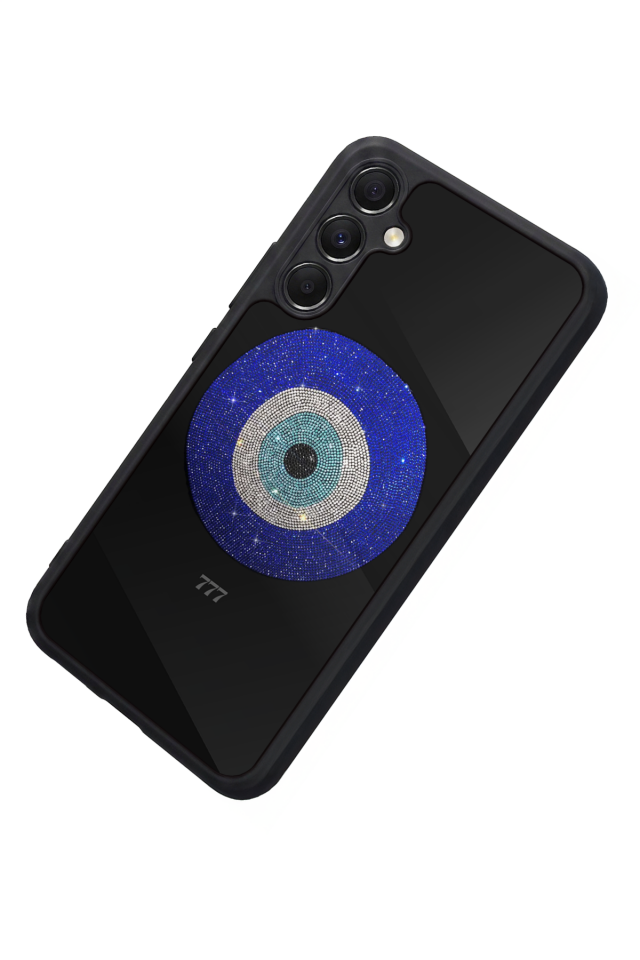 Samsung Galaxy A34 Uyumlu Nazar Tasarımlı Glossy Premium Kılıf