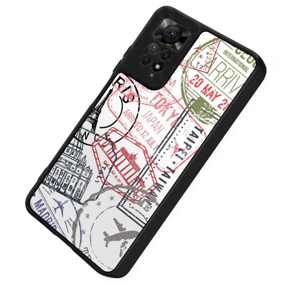 Xiaomi Redmi Note 11 Pro Uyumlu Poster Tasarımlı Glossy Premium Kılıf