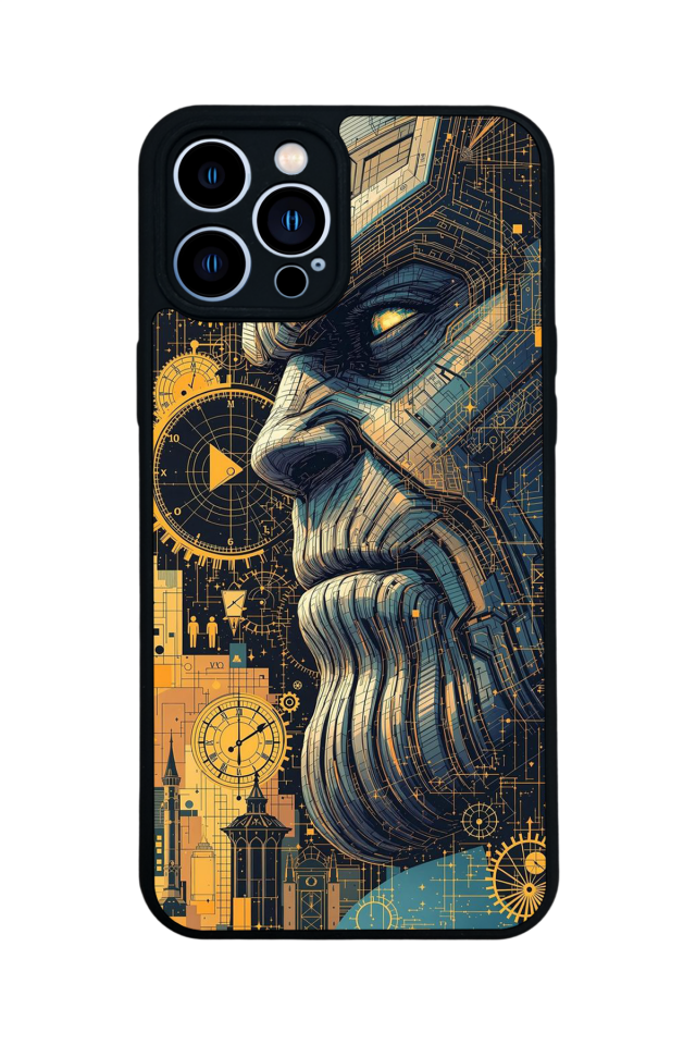 iPhone 12 Pro Max Uyumlu Thanos Tasarımlı Glossy Premium Kılıf
