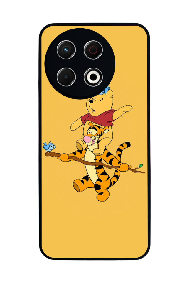 Tecno Spark 30 Pro Uyumlu Tom And Jerry Tasarımlı Glossy Premium Kılıf