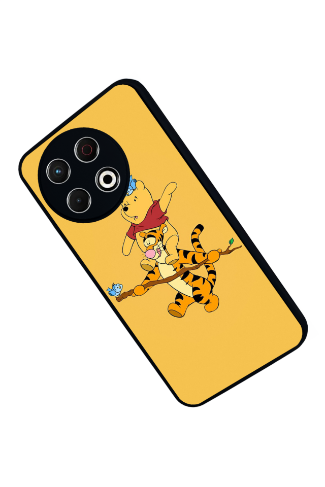 Tecno Spark 30 Pro Uyumlu Tom And Jerry Tasarımlı Glossy Premium Kılıf