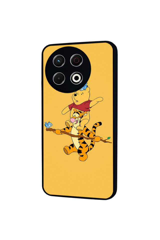 Tecno Spark 30 Pro Uyumlu Tom And Jerry Tasarımlı Glossy Premium Kılıf