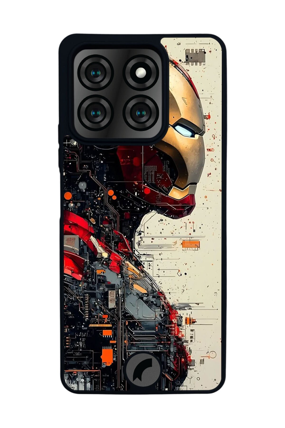 Reeder S71 Uyumlu Iron Man ( Demir Adam ) Tasarımlı Glossy Premium Kılıf